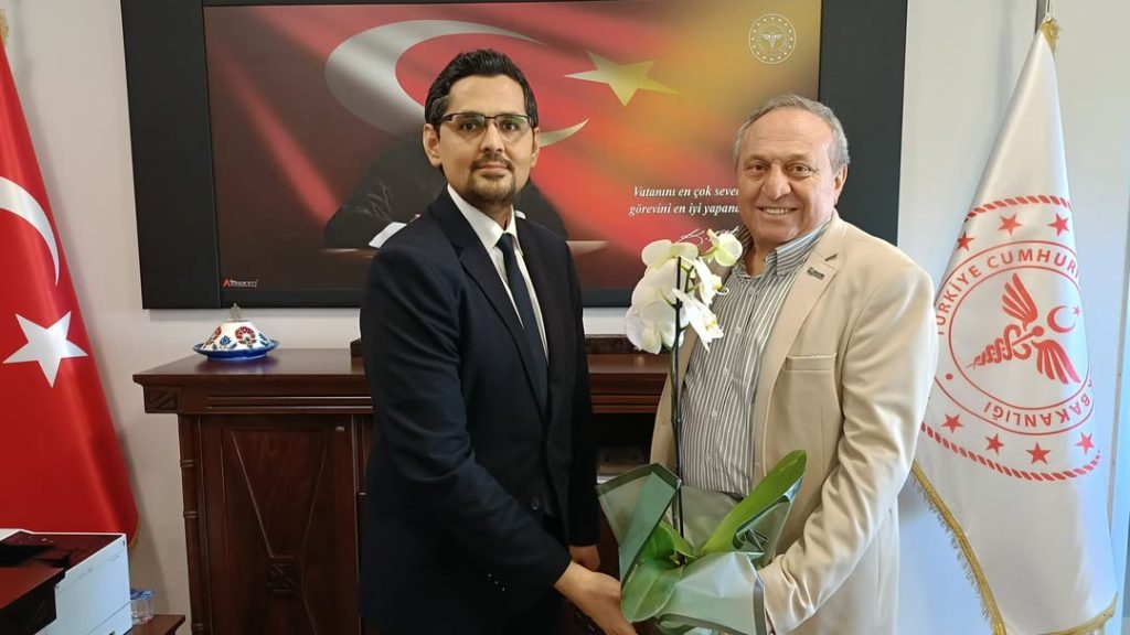 14 Mart Tıp Bayramı’nda Başhekim Ergenç’e Ziyaret