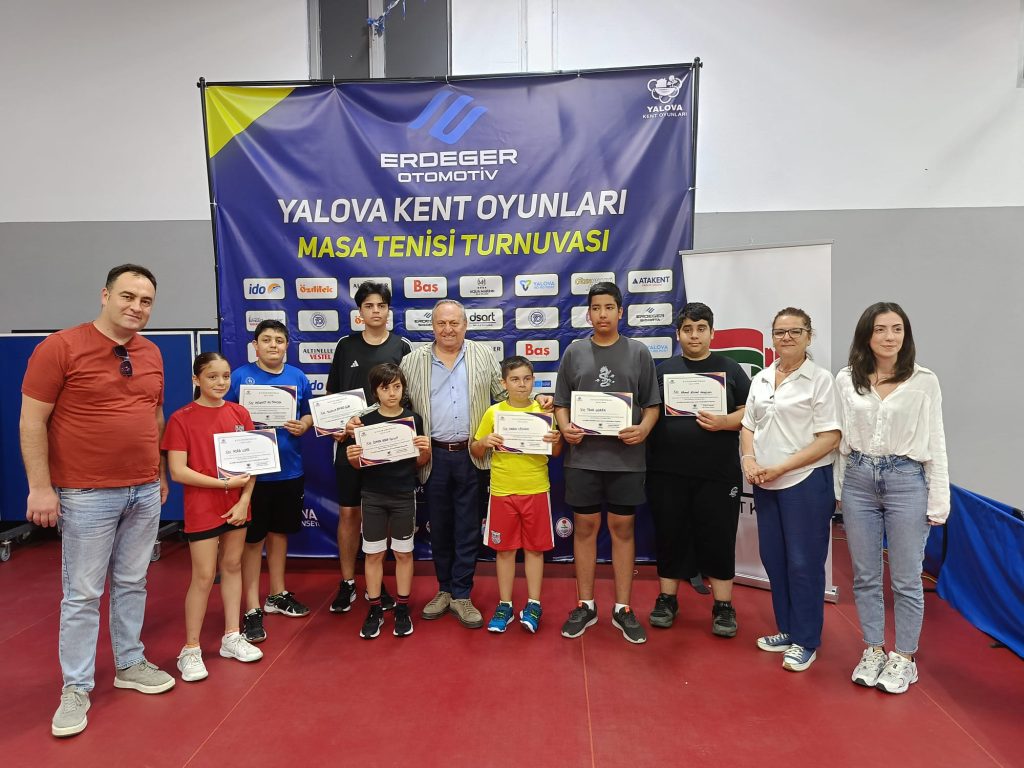 Yalova Kent Oyunları’nda Masa Tenisi Coşkusu