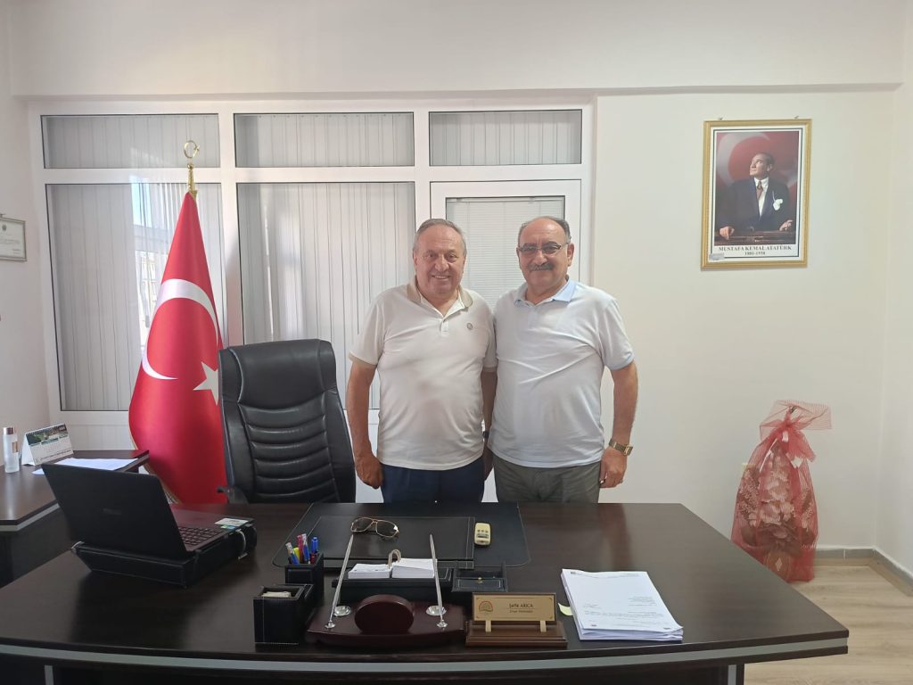 Çiftlikköy İlçe Tarım Müdürü Sayın Şefik Arıca’ya Ziyaret