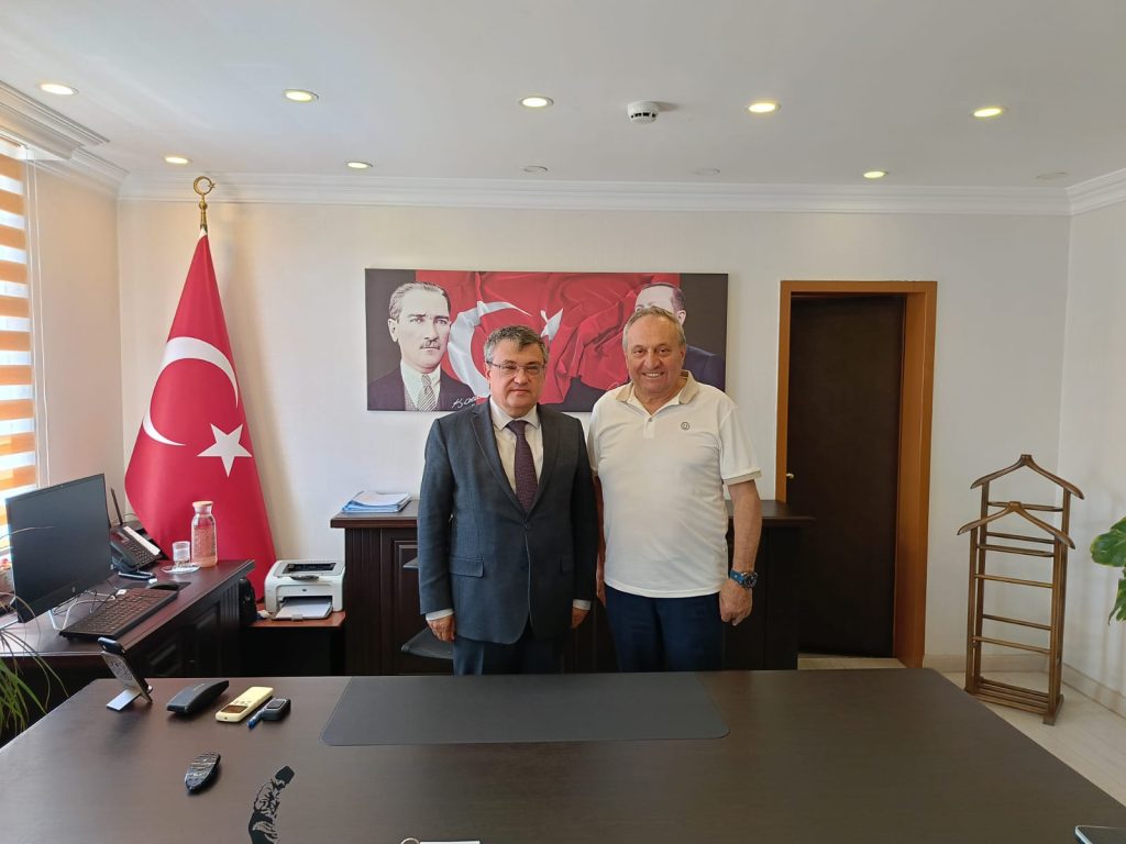 Çiftlikköy Kaymakamı Sayın Ali Ada’ya Ziyaret