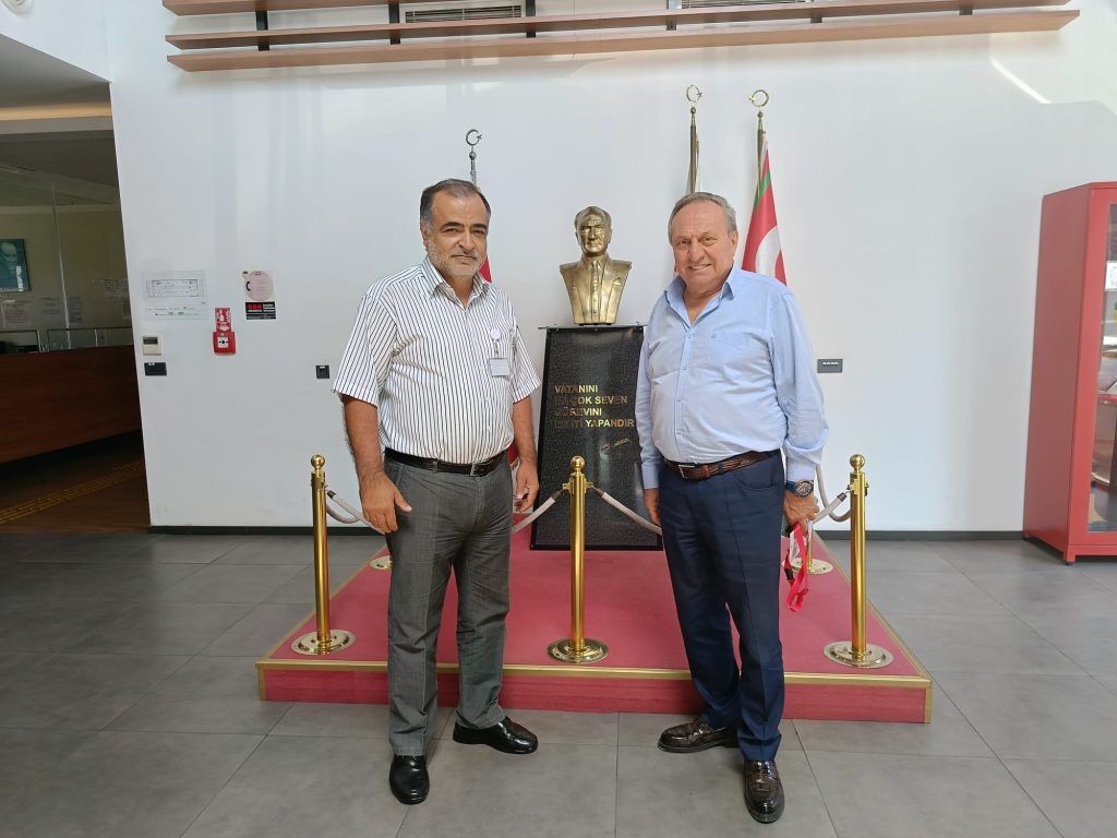 Yalova Gümrük Müdürü Sayın Ali İhsan Bilgetürk’e Ziyaret