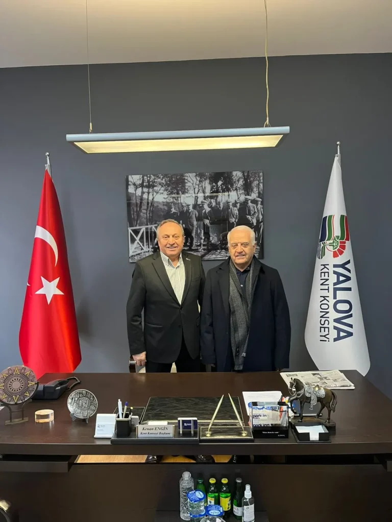 Milletvekili Tahsin Becan ve Recep Aydın’dan Başkan Kenan Engin’e Ziyaret