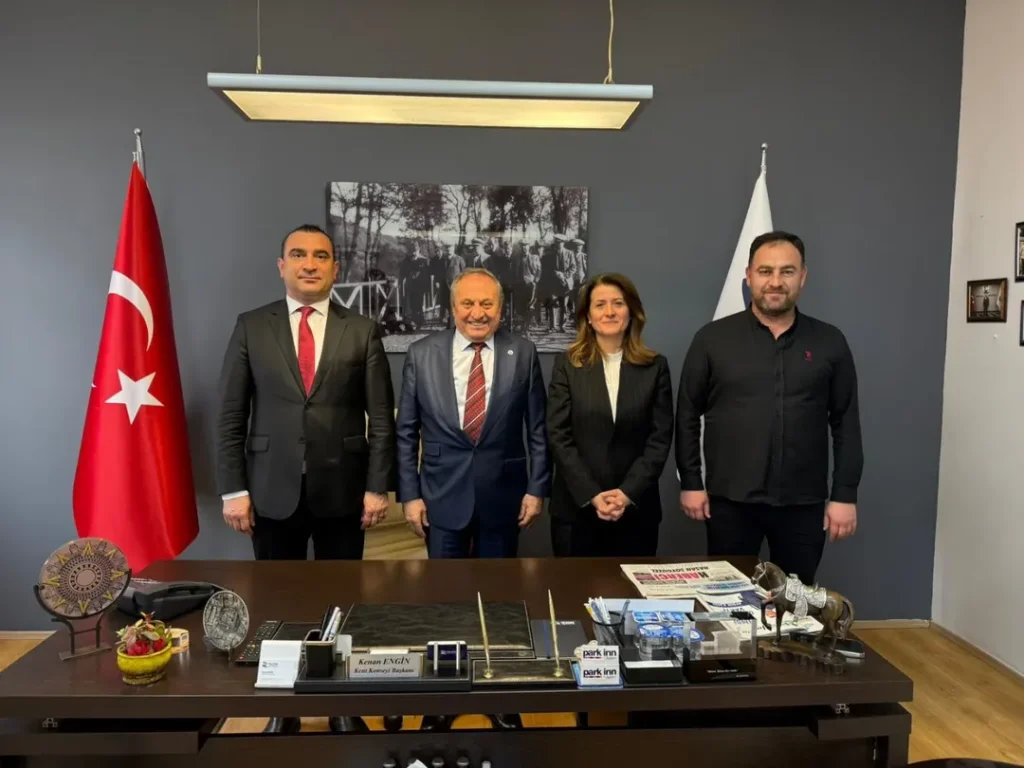 Yalova Belediyesi'nden Başkan Engin'e ziyaret